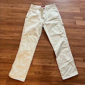 Dickies White Carpenter Jeans. Size 5/27. Worn once.